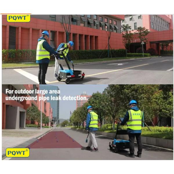 10M Smart Ball Water Leak Detection Trolley PQWT LDC 9m Depth
