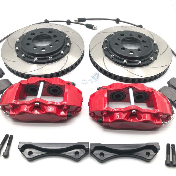 AP9200 Car 4 Pot Brake Kit Disc 330*28mm 20in Front Wheel