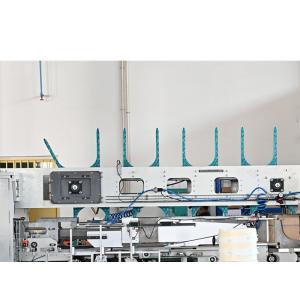 China LDPE Wrapping Roll Dia9.8'' HMI Toilet Paper Roll Machine wholesale