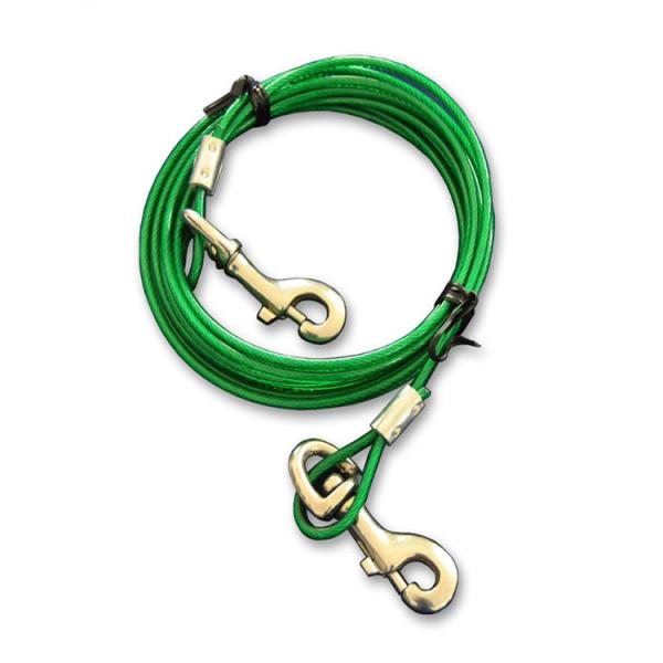 Resistance Plastic Covered Steel Cable PVC Coated Galvanized Steel Wire Rope