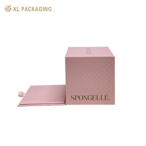 XL Packaging Custom Packaging Box Factory Custom Printed Luxury Pink Candle Gift