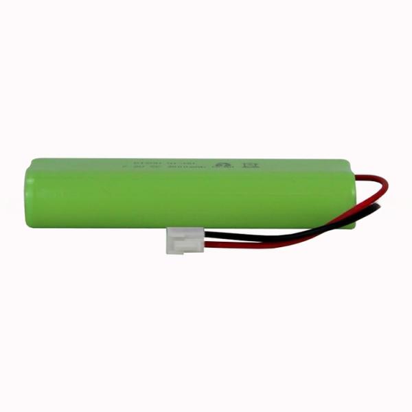 High Temperature NiMh Rechargeable Battery Pack 7.2V 3000mAh for Emergency Lighting