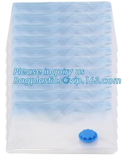 bedding with suction valve, Vacuum Bags Storage For Clothes With Pump, vacuum compressed bags, bagplastics, bagease