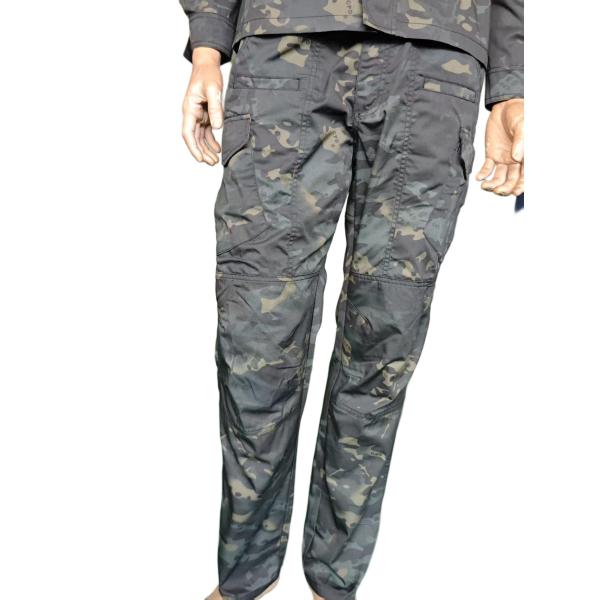 Poly Cotton Lightweight Uniform Set Night Pattern Camo Jacket and Trousers Waterproof Breathable Military Uniform Clothing For Soldiers