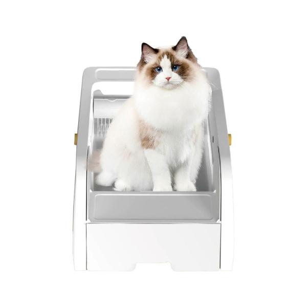 Automatic Pet Litter Box Self Cleaning WiFi Enabled App Control With Replacement Filter