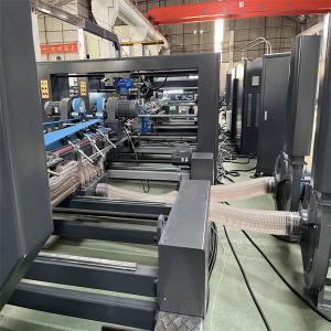 Single Automatic Folder Gluer Stitcher 1200/Min PLC Controlled Black 75kw