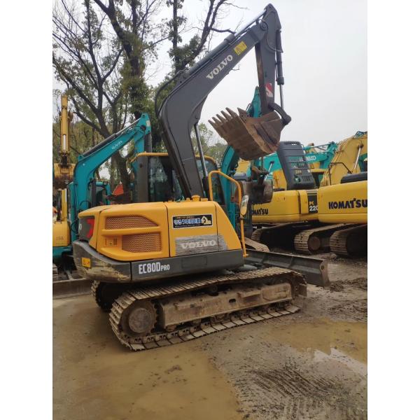 China Volvo Ec80D Excavator In Good Condition , Ready For Heavy Duty Tasks wholesale