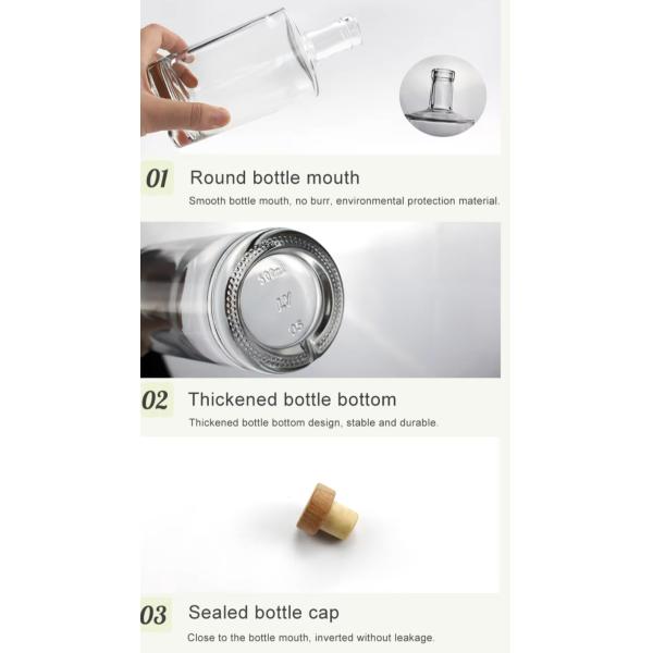 750ml Vodka Bottle (Thickened Glass + Non-Slip) – B2B Bulk Orders, Distilled Spirits Fit, Fast Shi