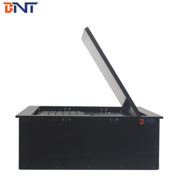 silver high quality with 18.5inch FHD screen computer desk electric lcd monitor BF6-18.5A