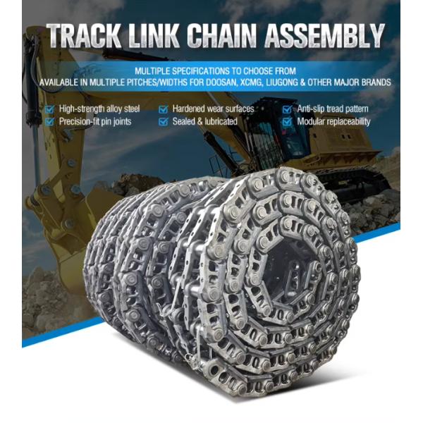 Track Chain for Komatsu D85EX-15 / Part No. 154-32-00380 – Heavy-Duty Track Chain for D85 Dozer