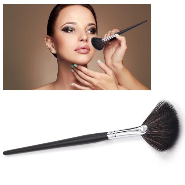 OEM Single Small Flat Eyeshadow Brush Skin Friendly Eyeliner Smudge Brushes