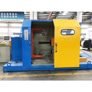 China 630mm PLC Cantilever Single Twisting Machine For Stranding Cable Manufacturing Equipment on sale