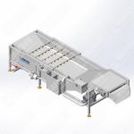 Industrial Fruit Sorting Machine Tomato Grader Commercial Pomegranate Sorting