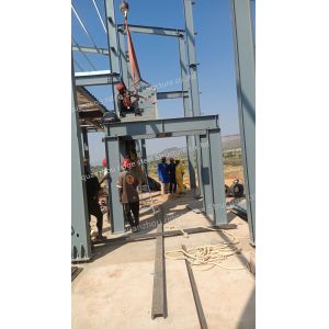 China Light Steel Structure Industrial Steel Structure Frame Prefabricated Warehouse with Ventilation Frame Prefabricated Building wholesale