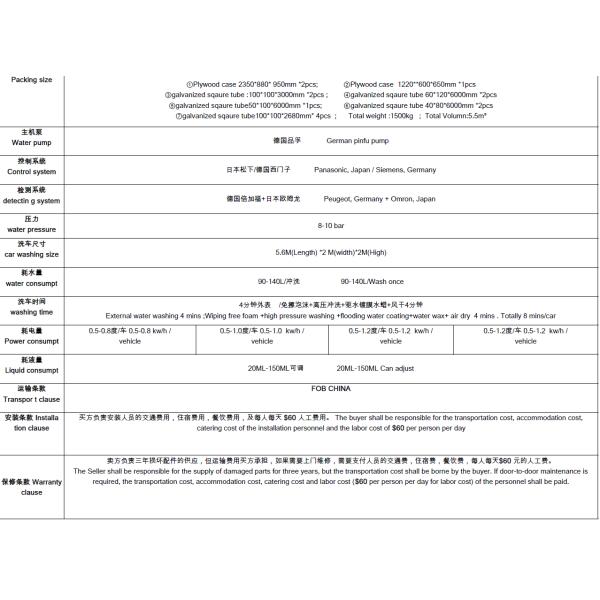 AA4C touchless contactless automatic car washing machine vehicle cleaning system auto shop washing machine AA-TCW360YL