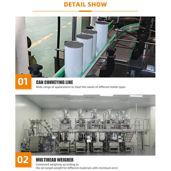 Fully Automatic Food Can Filling Machines