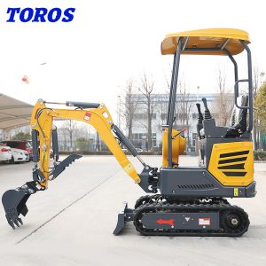 China Chinese Yellow 1.2 Ton Micro Mini Digger Customization Acceptable on sale