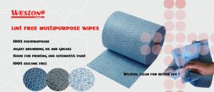 China Nonwoven wiper fabric of spunlaced non wovens wipes spun lace Diamond Emboss Pulp Fabric wholesale