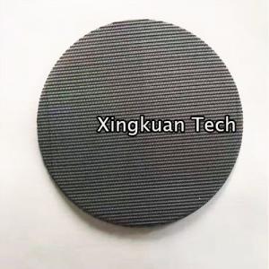 China 305mm Diameter 12 / 64mesh Black Wire Cloth Plain Steel Iron Mesh on sale