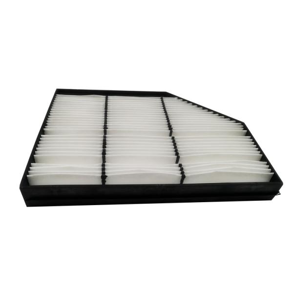 E2986LI01 Engineering Parts Non-Woven Excavator Filter 9608300318 with Material and 316*232*37mm Size