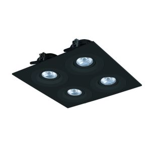 Four Lights 36W Square Gimbal LED Downlight High Luminus 2500lm