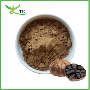 China Natural Food Grade Fermented Black Garlic Extract Powder SAC Aged Black Garlic Powder wholesale