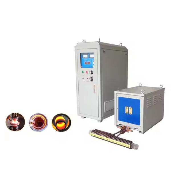 30KW High Frequency Induction Heating Machine Easy Operate Copper Pipe Wire Welding Induction Heater 220V PLC Bearing