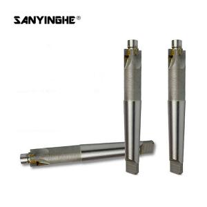 China 15-60mm Cnc Router Carbide Chamfer End Mill Countersunk Head Alloy Inlaid Taper Shank wholesale