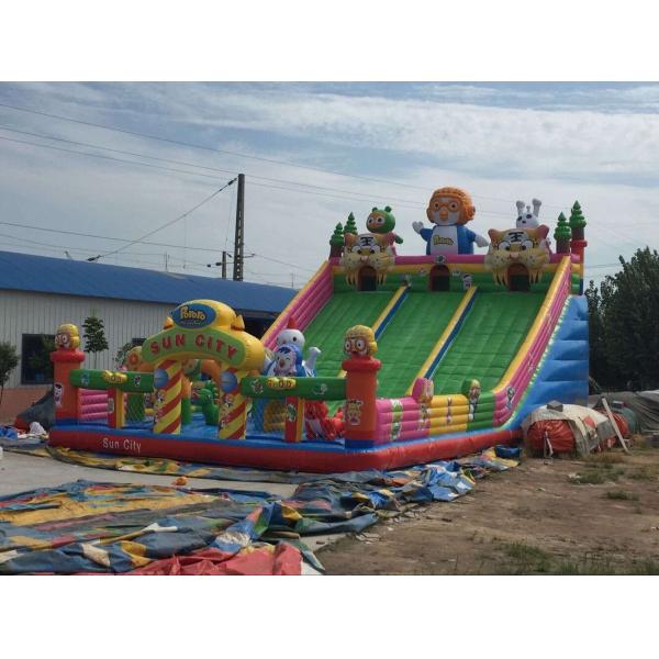 Commercial Inflatable Water Slide Amusement Inflatable Bouncer Castles