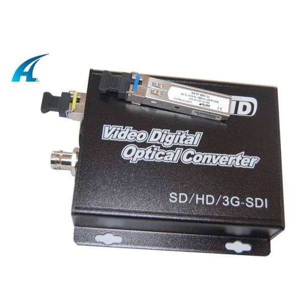 Simplex / Duplex Fiber Media Converter , SFP Media Converter Single Mode Fiber To Rj45