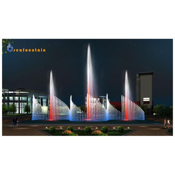 Producer custom made music water fountain