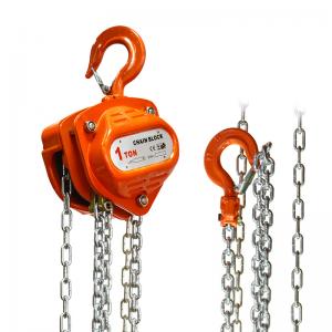 China Alloy Steel 1 Ton Electric Chain Hoist High Precision Gears Sealed Bearing OEM wholesale