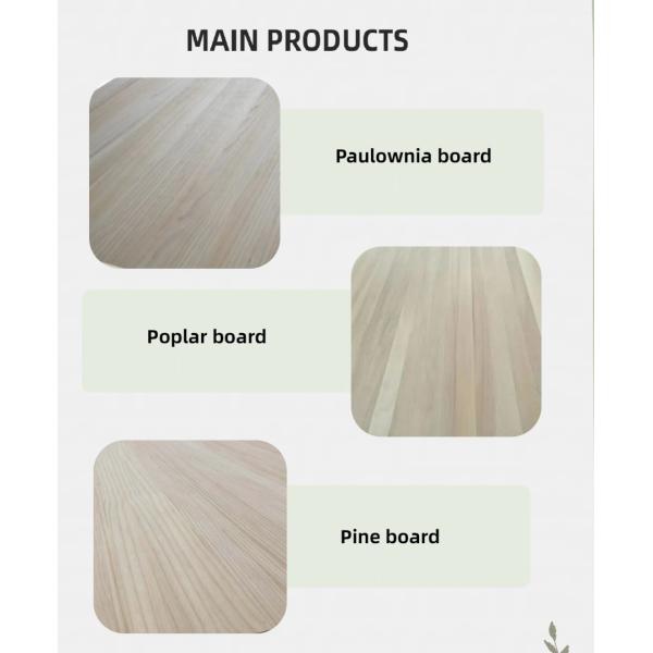 Workshop Pine Wood Board Customizable Solid Pine Board with Density 480-550kg/m3