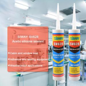 China Single Component Acetoxy Cure Silicone Sealant , Industrial Silicone Sealant wholesale