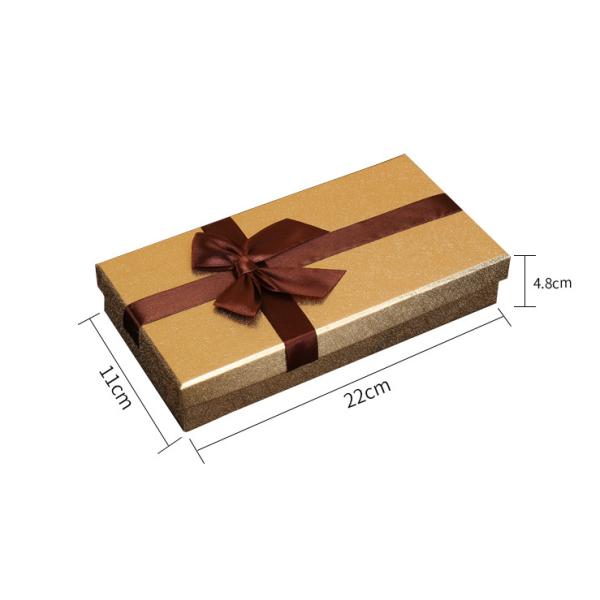 CMYK 4 Color Offset Printing Recycled Cardboard Gift Boxes Custom Size