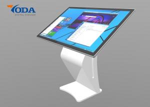 China Floor Standing LCD Touch Screen Kiosk Full HD With Windows I3 For Airport wholesale