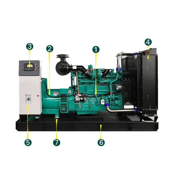0.8PF 600kva Cummins Diesel Generator Set Compact 400V 3 Phase Generator