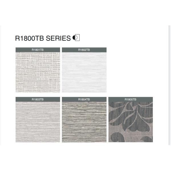 100% Polyester Blackout Roller Blinds Roman Fabric For Window Treatment