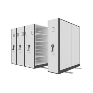 80kg Load Cold Rolled Steel Mass Office Mobile Shelving For Filing Cabinet