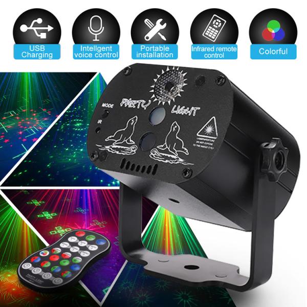 532nm 650nm Laser Party Lights IP44 Professional Dj Laser Lights
