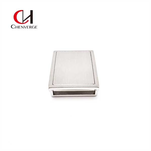 Rectangular Dinner Plate Belt Buckle Anti Erosion Unisex Use