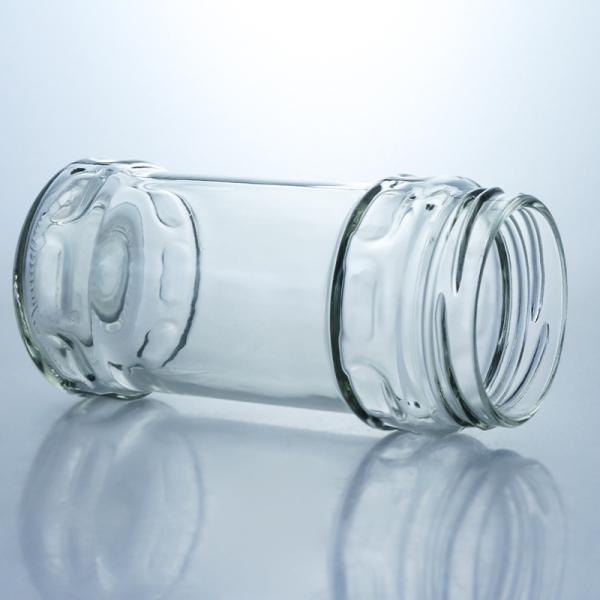 Produced Food Grade Clear Round Glass Honey Jar With Screw Top For Your Unique Needs