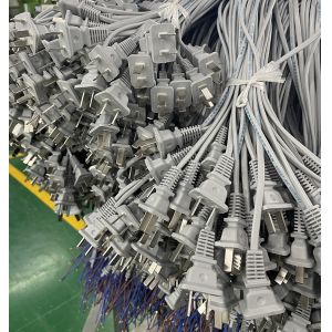 Male Plugs AC Power Cable Power Cable With Plug