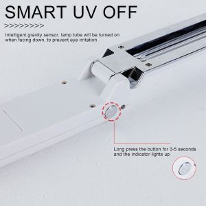 China White 280mm 60℃ 20000h 3W Portable UV Disinfection Lamp wholesale