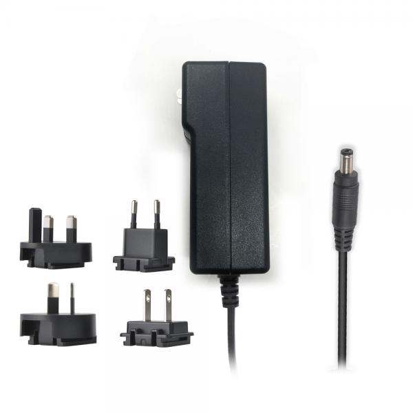 Quality Wall Mounted Detachable Ac Adapter Plug Black Colour UL PSE PSU Approval for sale