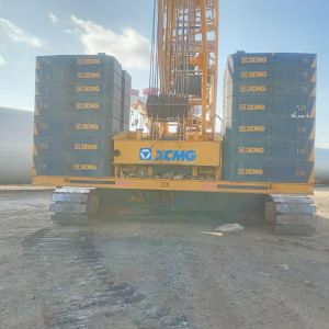 China 96m Max Jib Length XGC350T 350T Crawler Crane With QSL9 Engine Model For Heavy Lifting wholesale