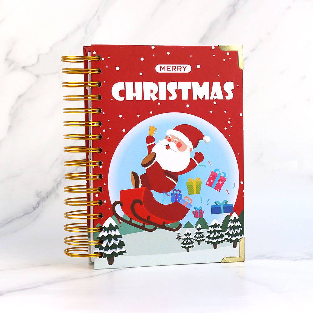 China Custom Logo Spiral Bound Notebook Journal Printing A5 Hardcover wholesale