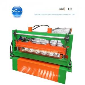 China Profile Wall Container House Roll Forming Machine PLC Control System wholesale