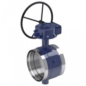 China API Double Eccentric Butterfly Valve Excellent Flow Adjusting Ability wholesale
