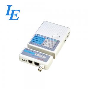 China Crimping Tools Cable Rj45 Tester , Ethernet Network Tester Operate With Auto Scan wholesale